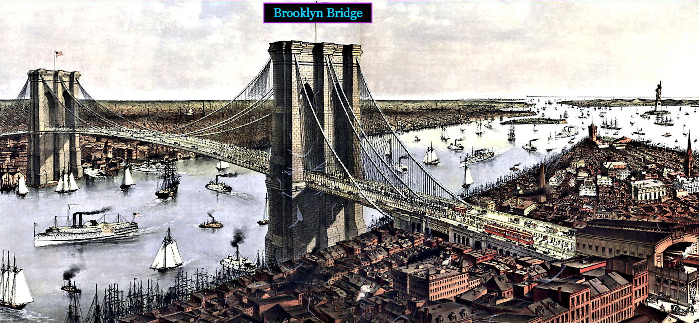Brooklyn Bridge, 1883